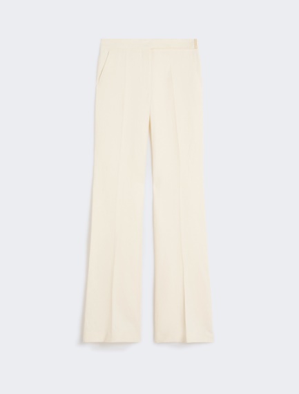 Viscose trousers - LIGHT YELLOW - Sportmax - 6