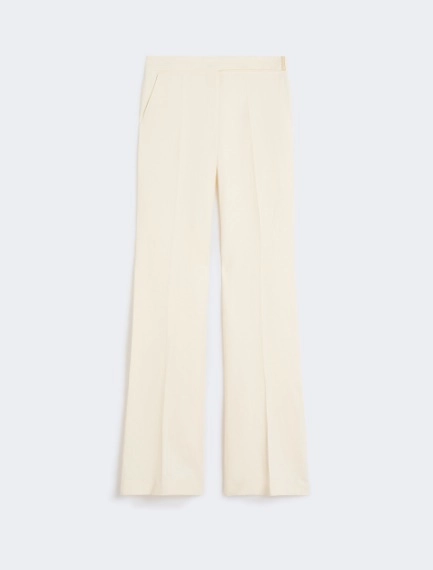 Viscose trousers - LIGHT YELLOW - Sportmax - 6