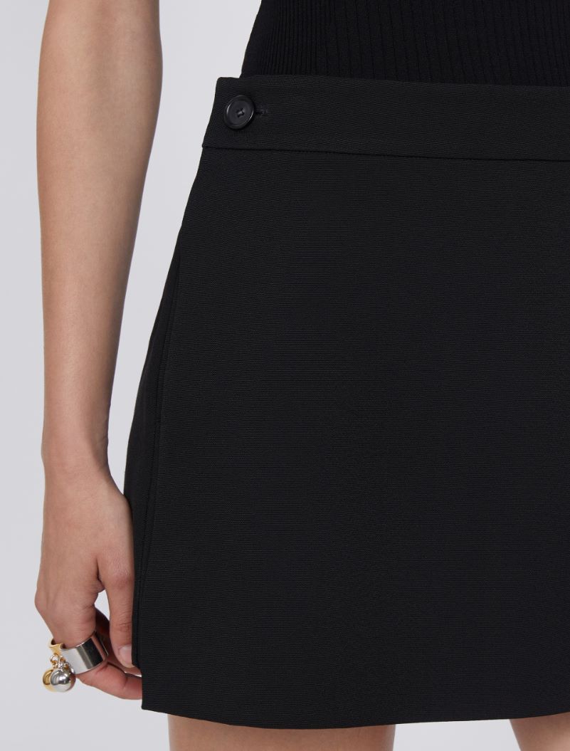 Viscose shorts - BLACK - Sportmax - 4