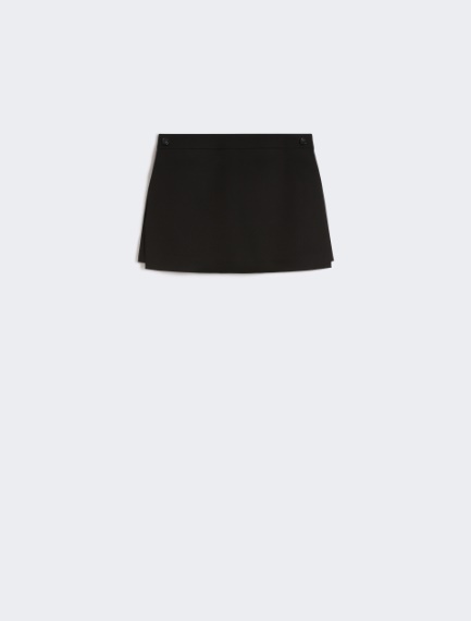 Viscose shorts - BLACK - Sportmax - 7