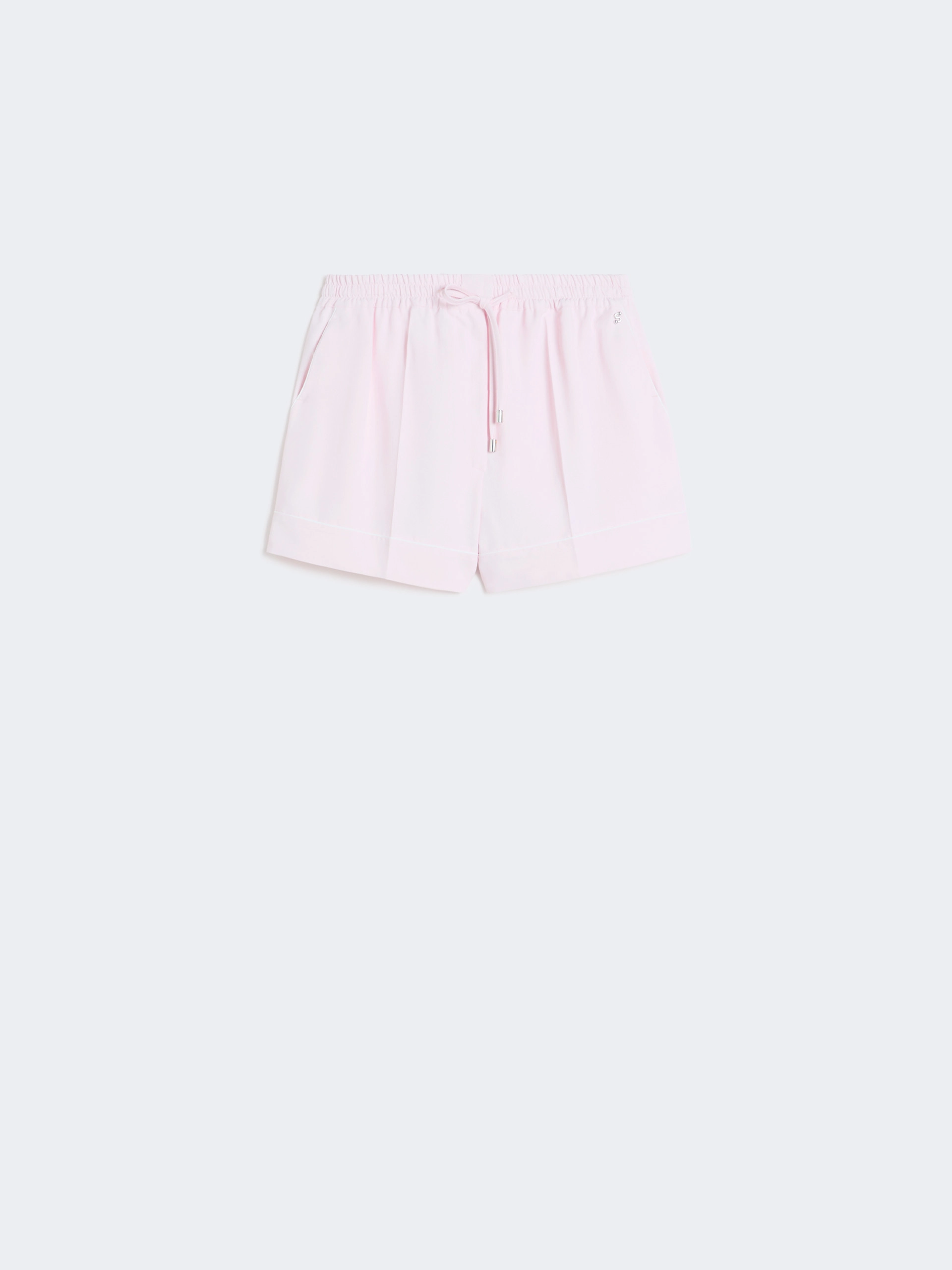 Satin jogger shorts - PINK - Sportmax - 5