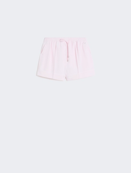 Satin jogger shorts - PINK - Sportmax - 6