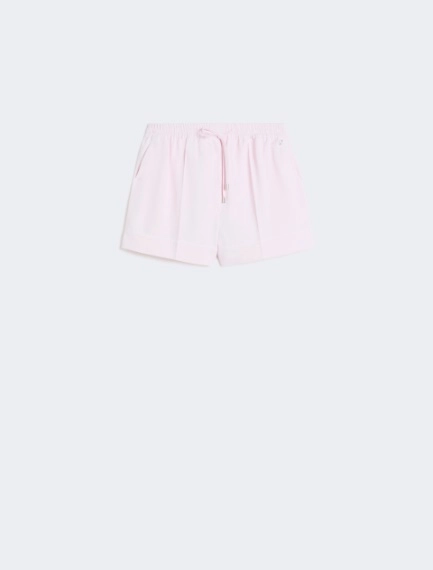 Satin jogger shorts - PINK - Sportmax