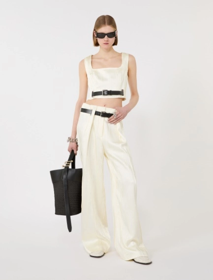 Sleeveless top - IVORY - Sportmax - 1