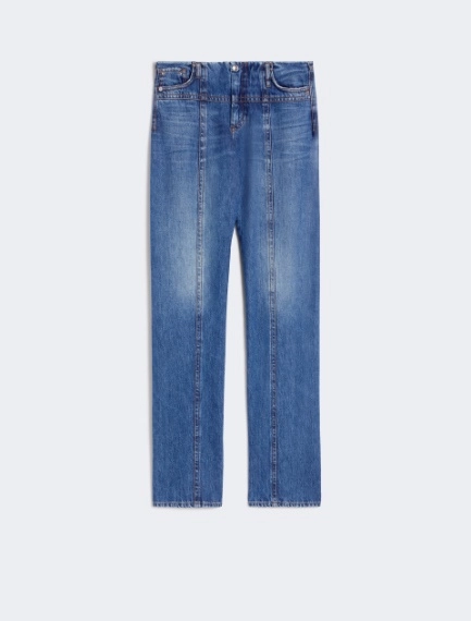 Slim-fit 5-pocket trousers - MIDNIGHTBLUE - Sportmax