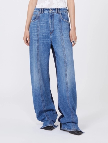 Low-rise 5-pocket trousers - MIDNIGHTBLUE - Sportmax - 2