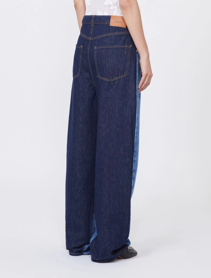 Low-rise 5-pocket trousers - MIDNIGHTBLUE - Sportmax - 3