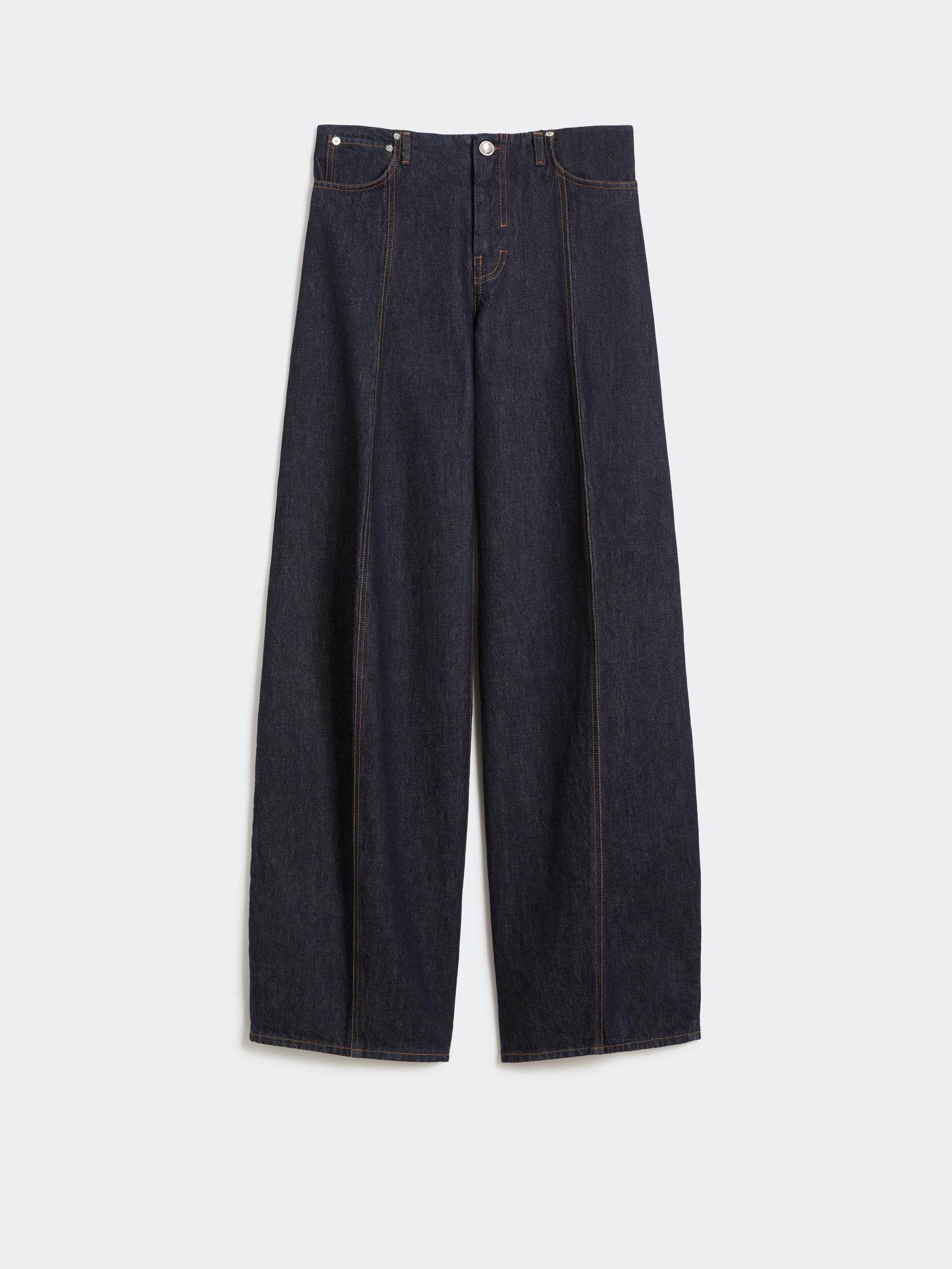 Oversized low-rise trousers - MIDNIGHTBLUE - Sportmax - 5
