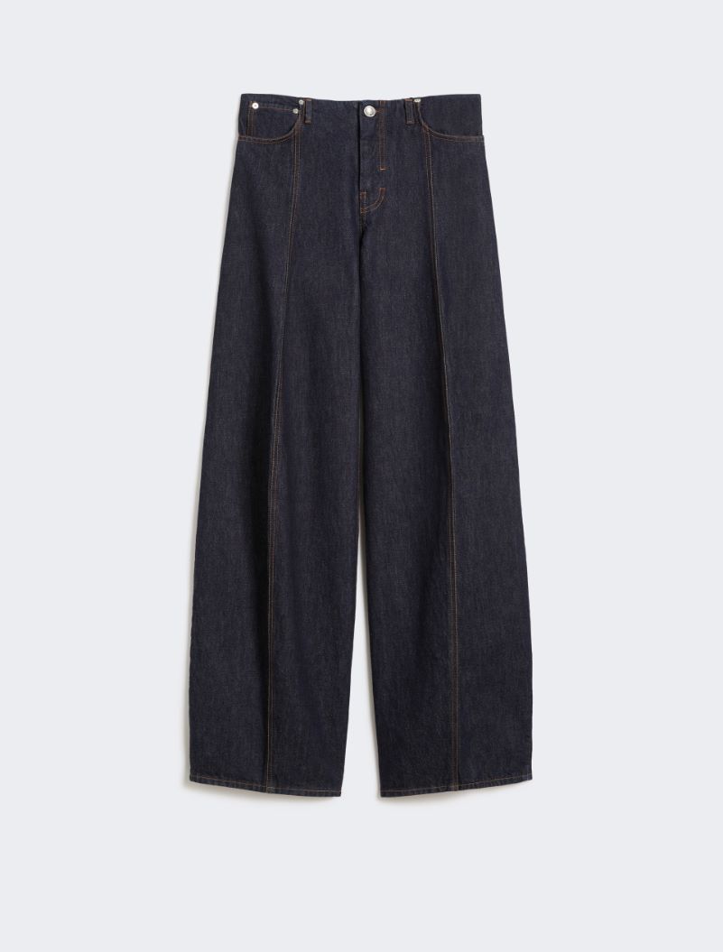 Oversized low-rise trousers - MIDNIGHTBLUE - Sportmax - 6