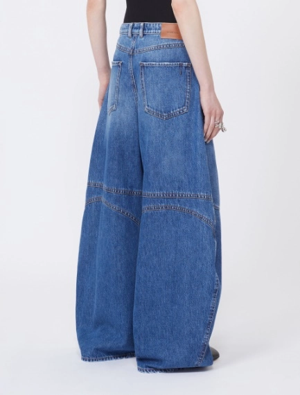Pantalone cargo in denim - BLU NOTTE - Sportmax - 3