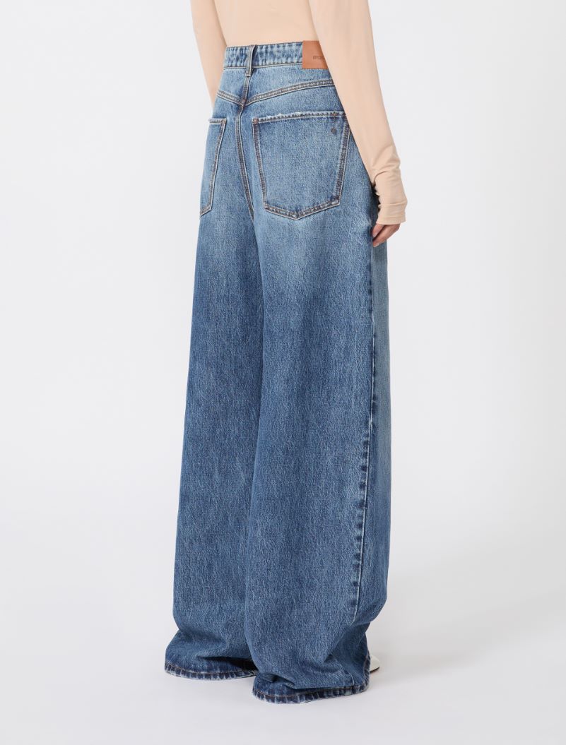 Jeans oversize a vita bassa - BLU NOTTE - Sportmax - 3