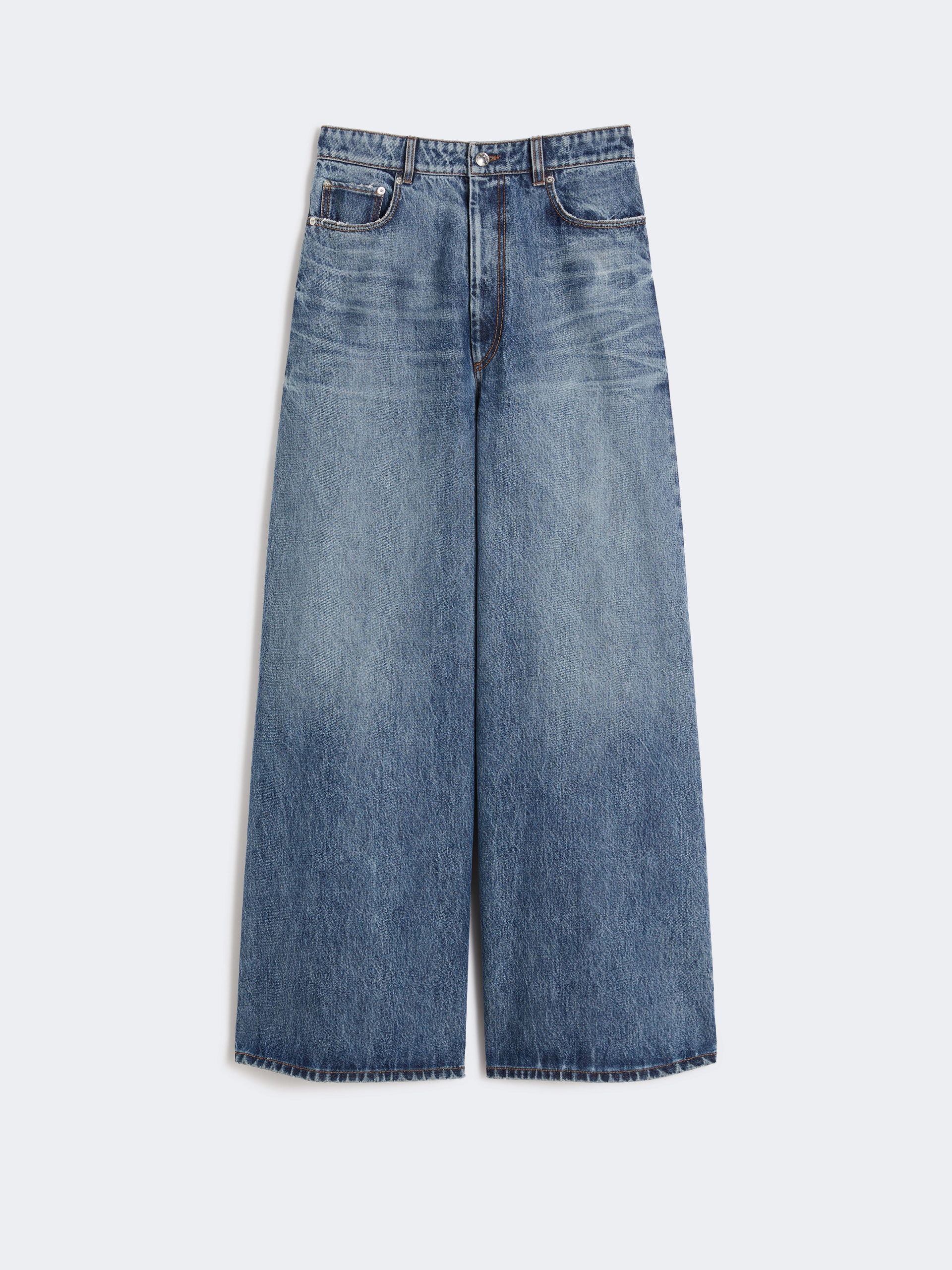 Oversized low-waisted jeans - MIDNIGHTBLUE - Sportmax - 5