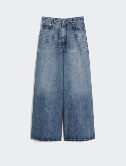 Jeans oversize a vita bassa - BLU NOTTE - Sportmax
