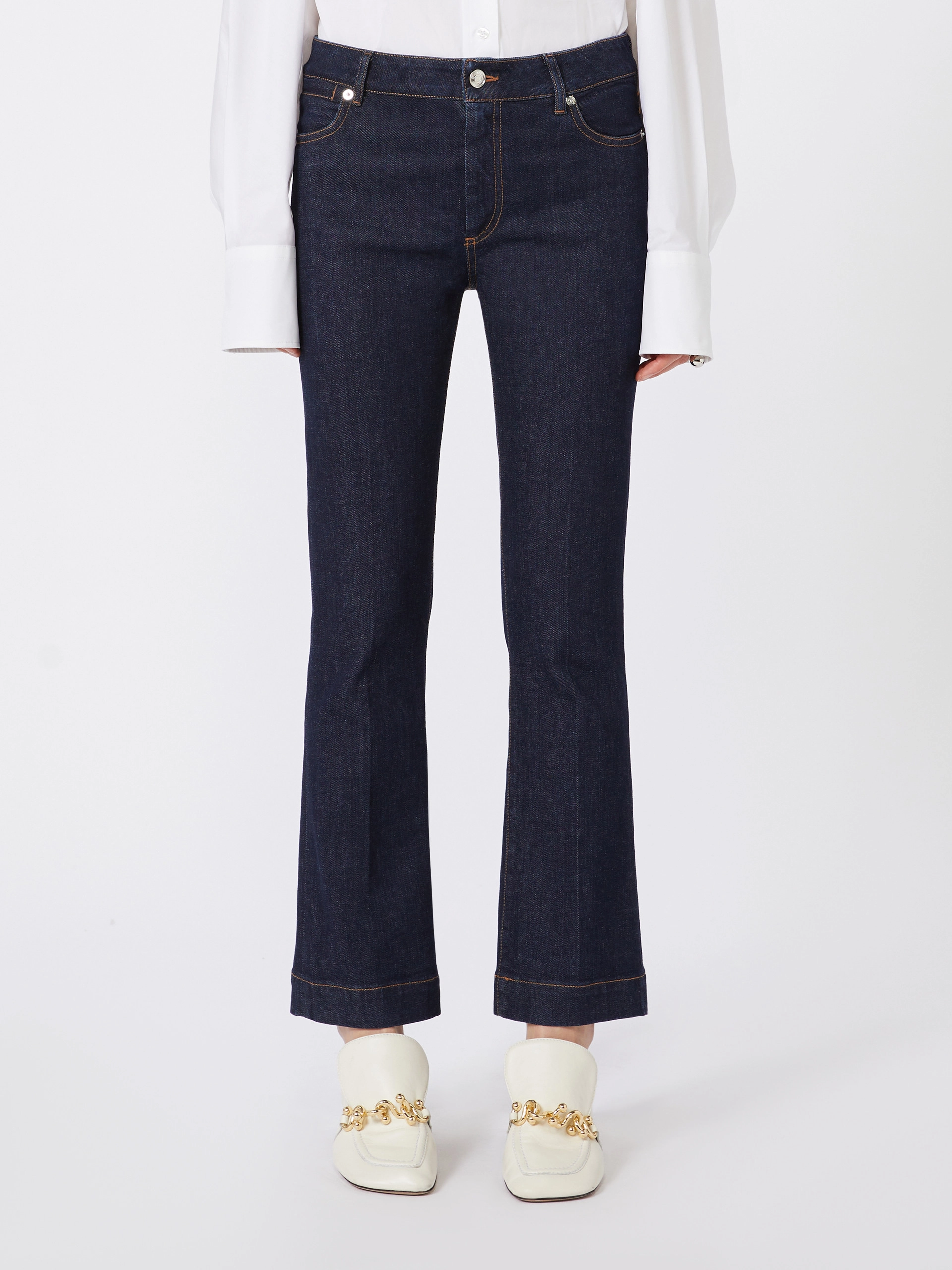 Perfect-fit mini flare jeans - ULTRAMARINE - Sportmax - 2