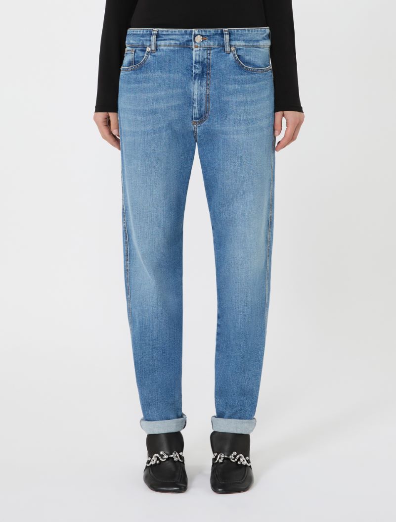 Perfect boyfriend jeans - ULTRAMARINE - Sportmax - 2