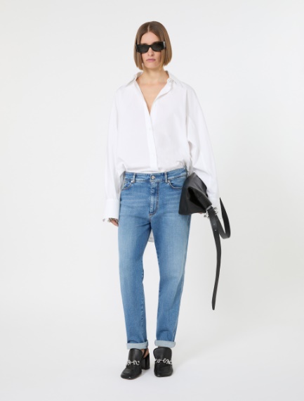 Perfect boyfriend jeans - ULTRAMARINE - Sportmax