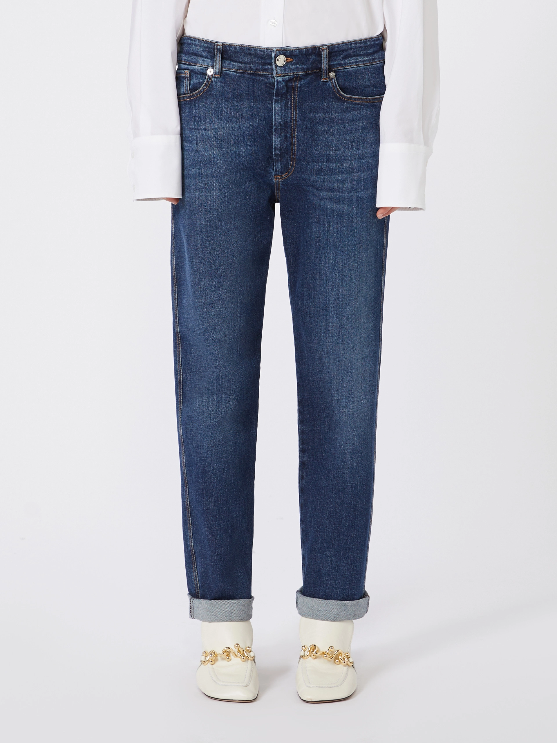 Jeans perfect boyfriend - BLU MARINO - Sportmax - 2