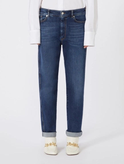 Jeans perfect boyfriend - BLU MARINO - Sportmax - 2