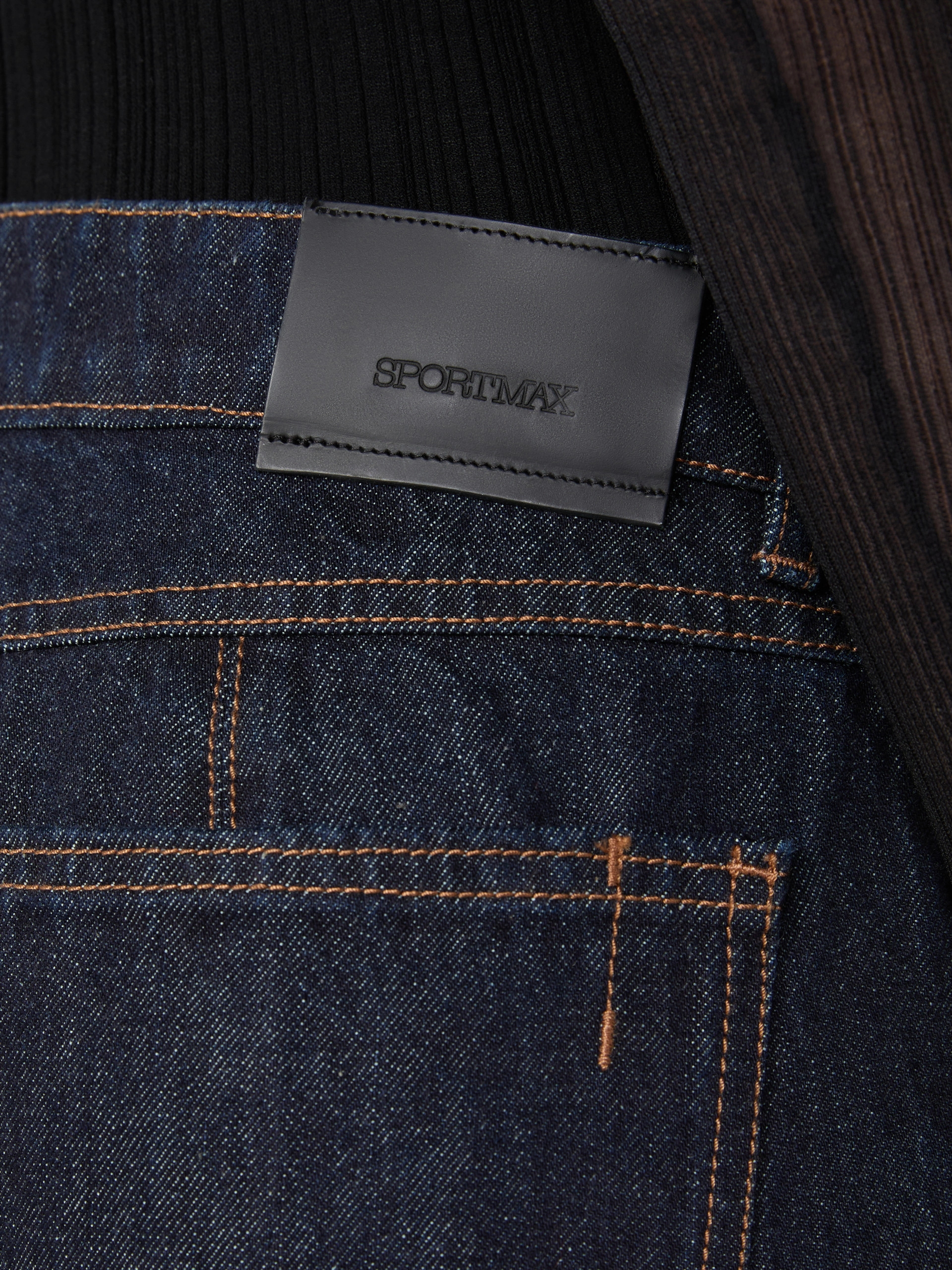 Slim-fit jeans with flared hems - MIDNIGHTBLUE - Sportmax - 5