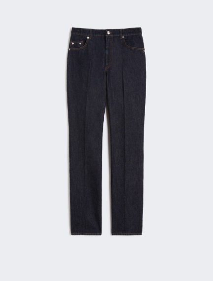 Slim-fit jeans with flared hems - MIDNIGHTBLUE - Sportmax