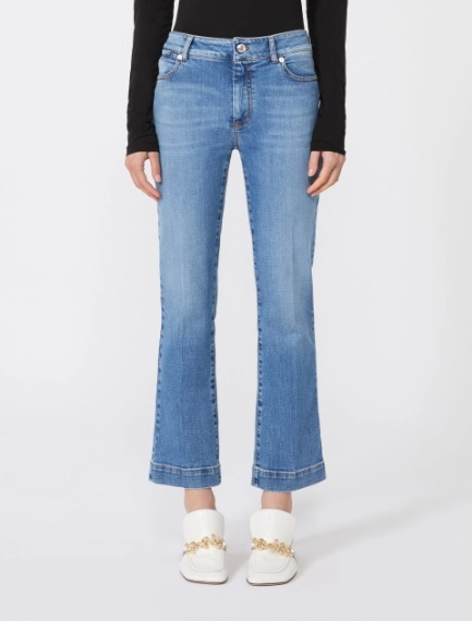 Perfect-fit low-rise mini flare trousers - ULTRAMARINE - Sportmax - 2