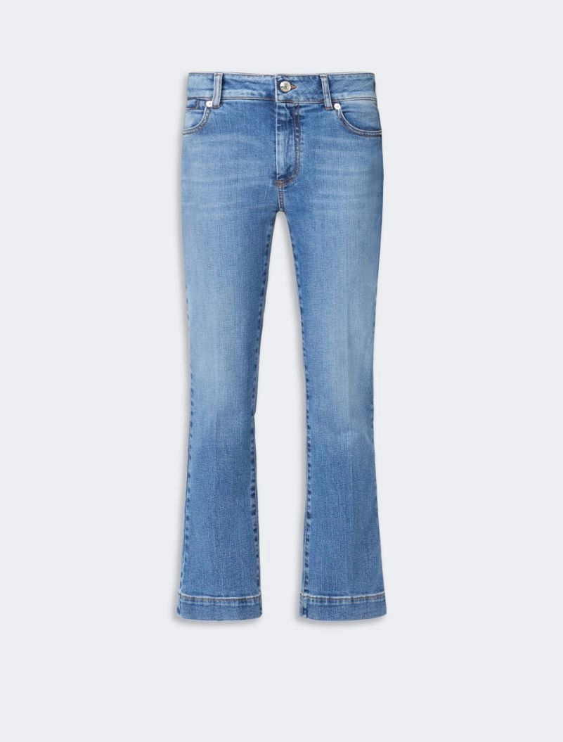 Perfect-fit low-rise mini flare trousers - ULTRAMARINE - Sportmax - 6