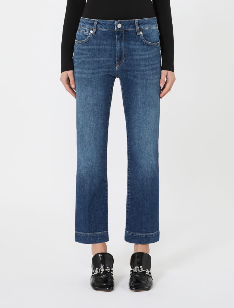 Perfect-fit low-rise mini flare trousers - ULTRAMARINE - Sportmax - 2