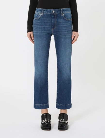Pantalone perfect mini flare a vita bassa - BLU MARINO - Sportmax - 2