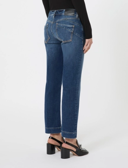 Pantalone perfect mini flare a vita bassa - BLU MARINO - Sportmax - 3