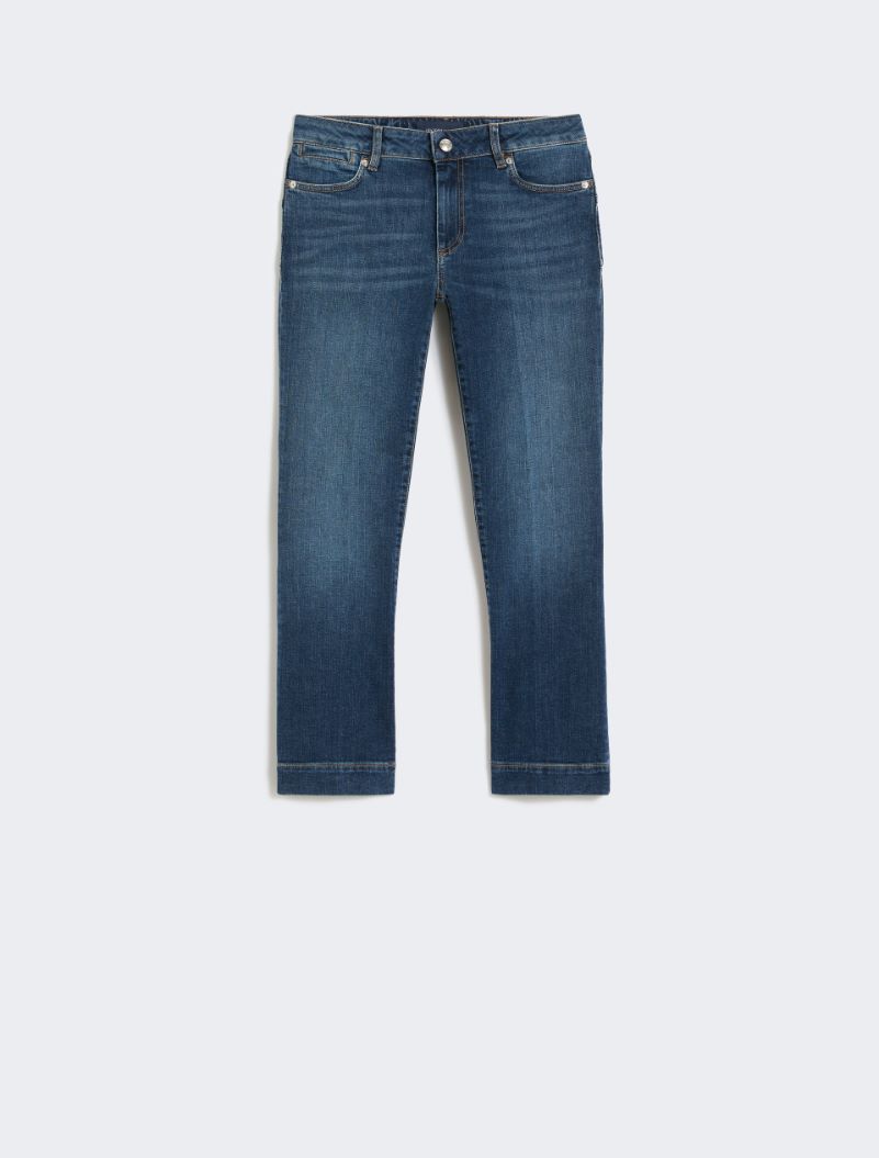 Perfect-fit low-rise mini flare trousers - ULTRAMARINE - Sportmax - 7