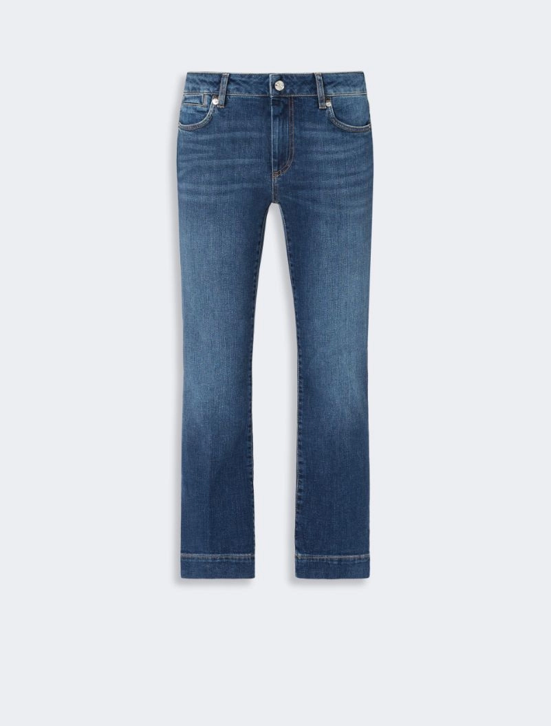 Perfect-fit low-rise mini flare trousers - ULTRAMARINE - Sportmax - 7