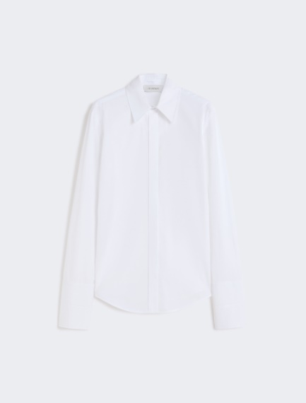 Cotton poplin shirt - OPTICAL WHITE - Sportmax - 7
