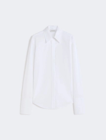 Cotton poplin shirt - OPTICAL WHITE - Sportmax - 7