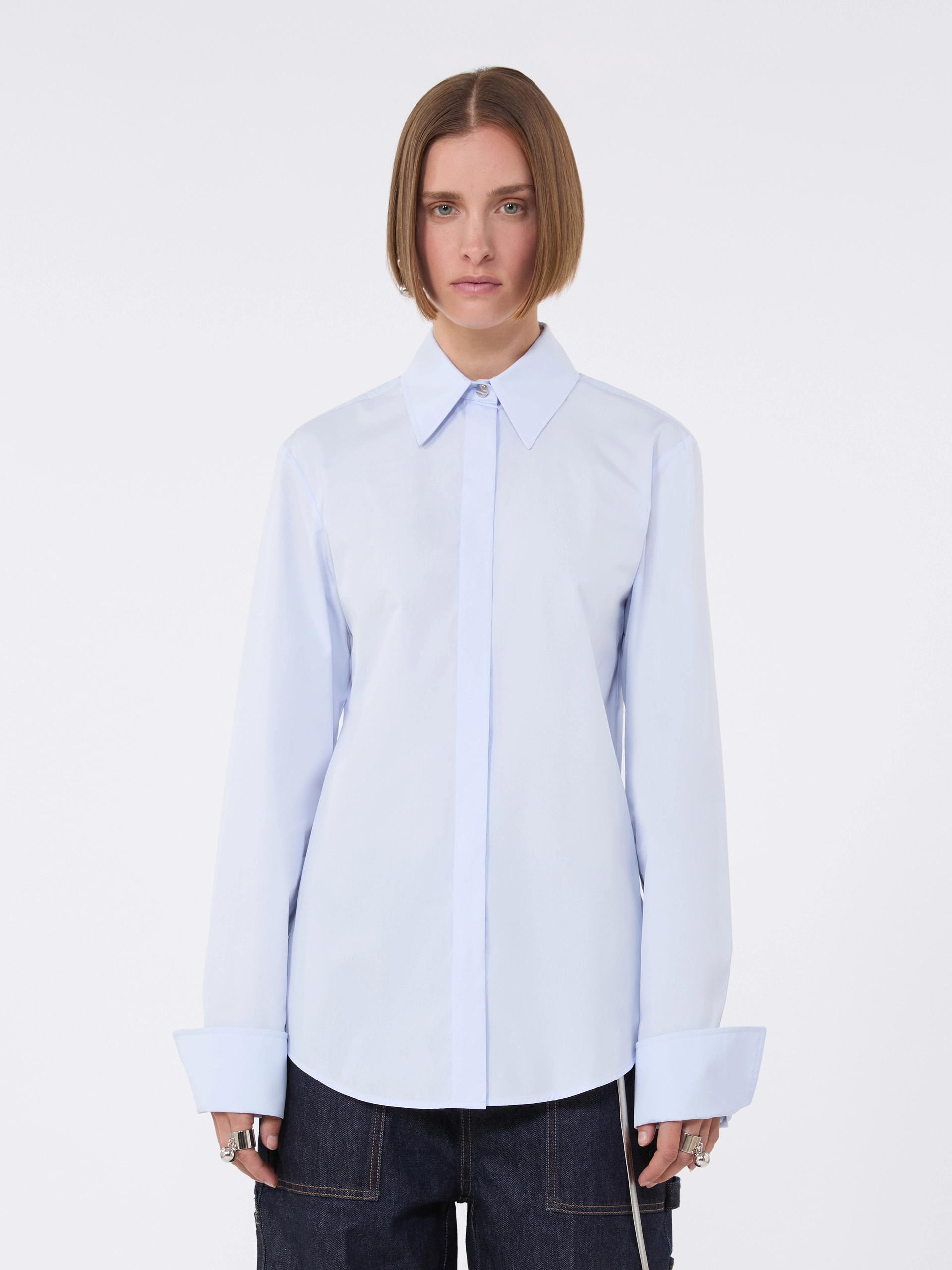 Cotton poplin shirt - AVIO - Sportmax - 2