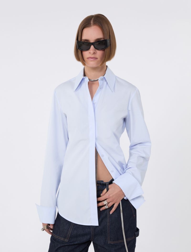 Cotton poplin shirt - AVIO - Sportmax - 4