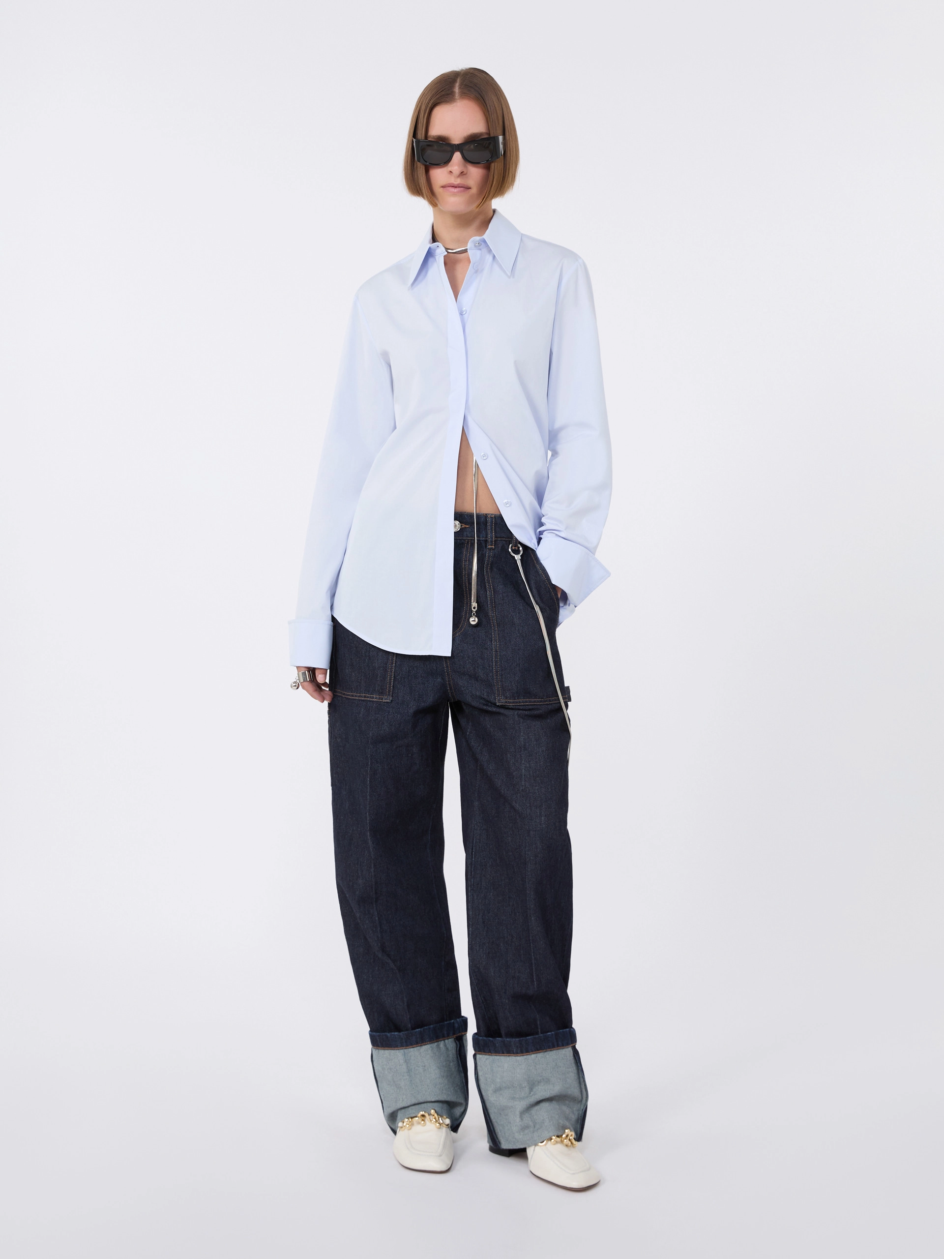 Cotton poplin shirt - AVIO - Sportmax
