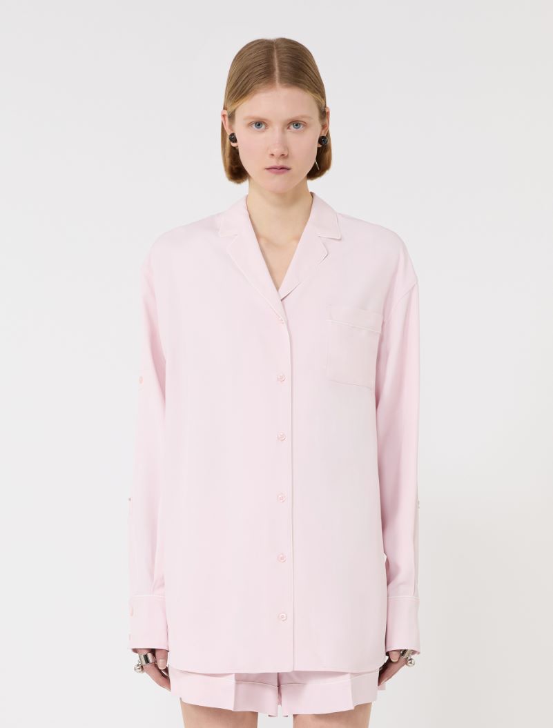 Satin overshirt - PINK - Sportmax - 2