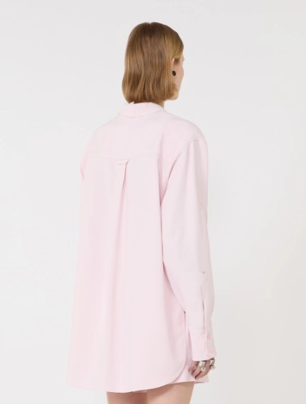 Satin overshirt - PINK - Sportmax - 3