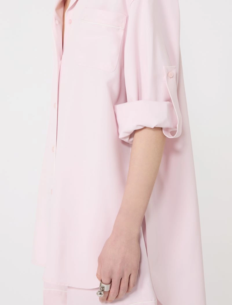 Satin overshirt - PINK - Sportmax - 5