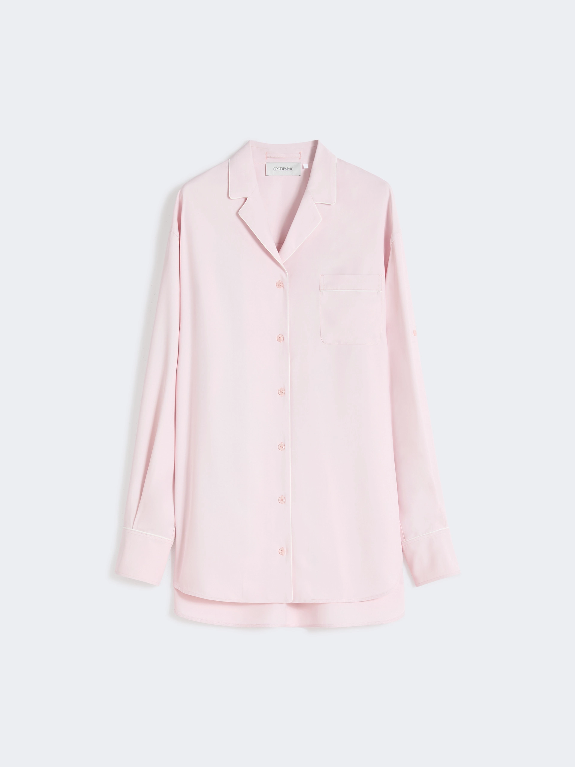Satin overshirt - PINK - Sportmax - 6