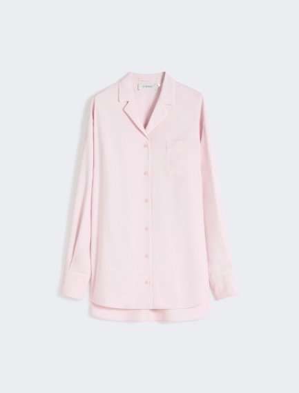 Satin overshirt - PINK - Sportmax - 7