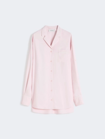Satin overshirt - PINK - Sportmax - 7