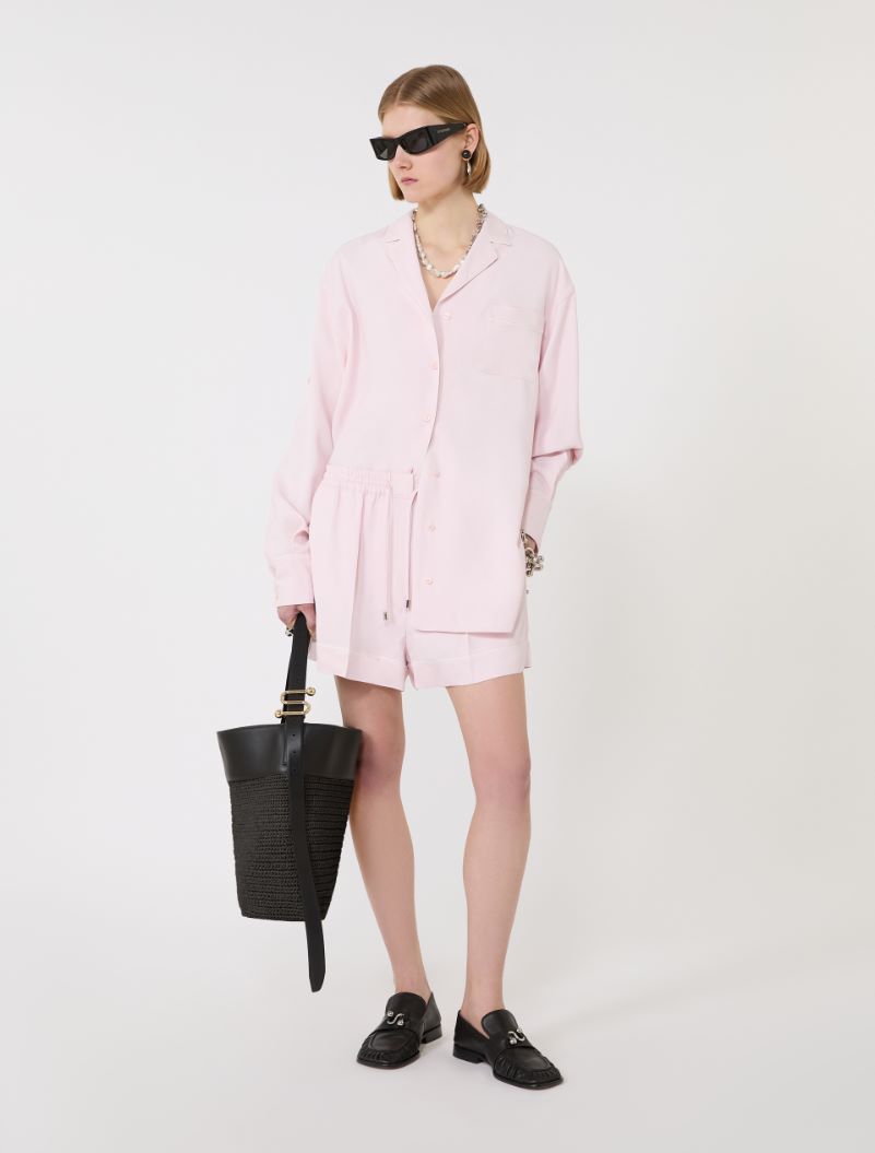 Satin overshirt - PINK - Sportmax