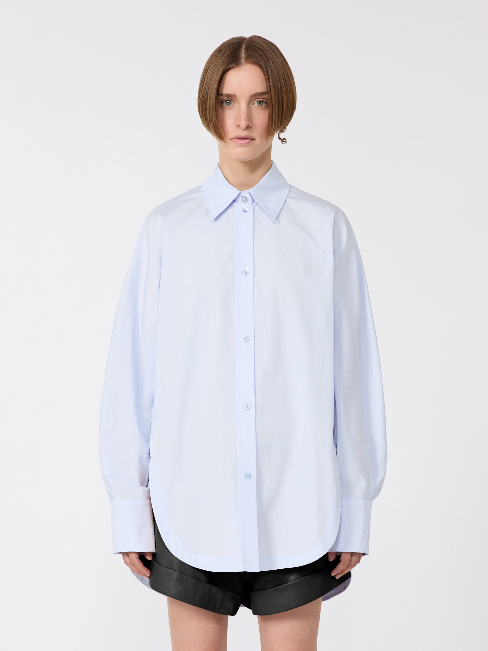 Poplin kimono-style tunic - AVIO - Sportmax - 2