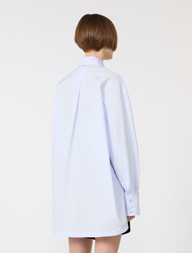 Poplin kimono-style tunic - AVIO - Sportmax - 3