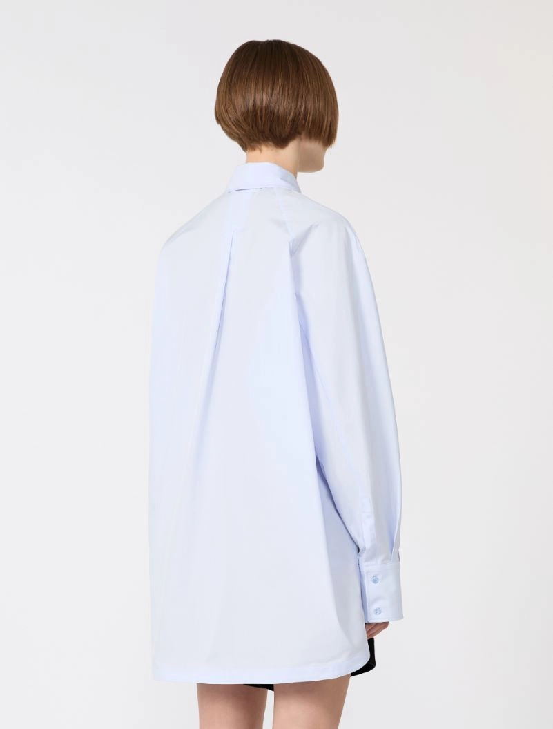 Poplin kimono-style tunic - AVIO - Sportmax - 3