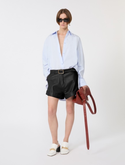 Poplin kimono-style tunic - AVIO - Sportmax