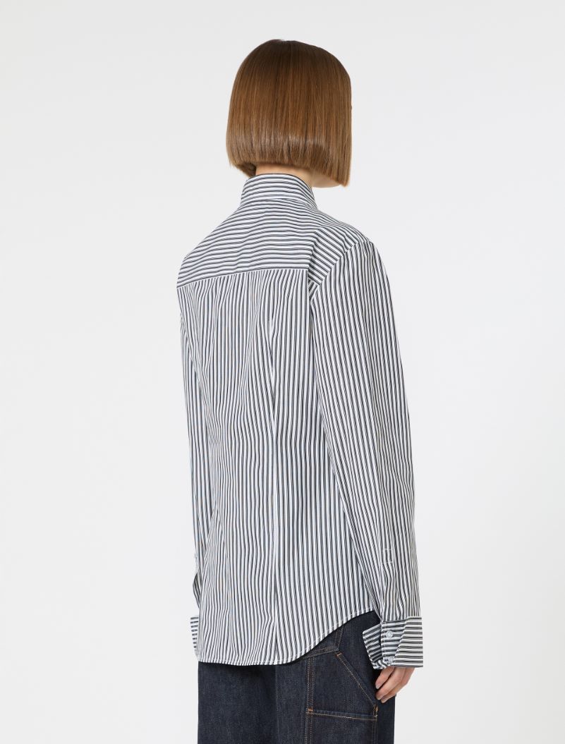 Cotton shirt - BLACK - Sportmax - 3