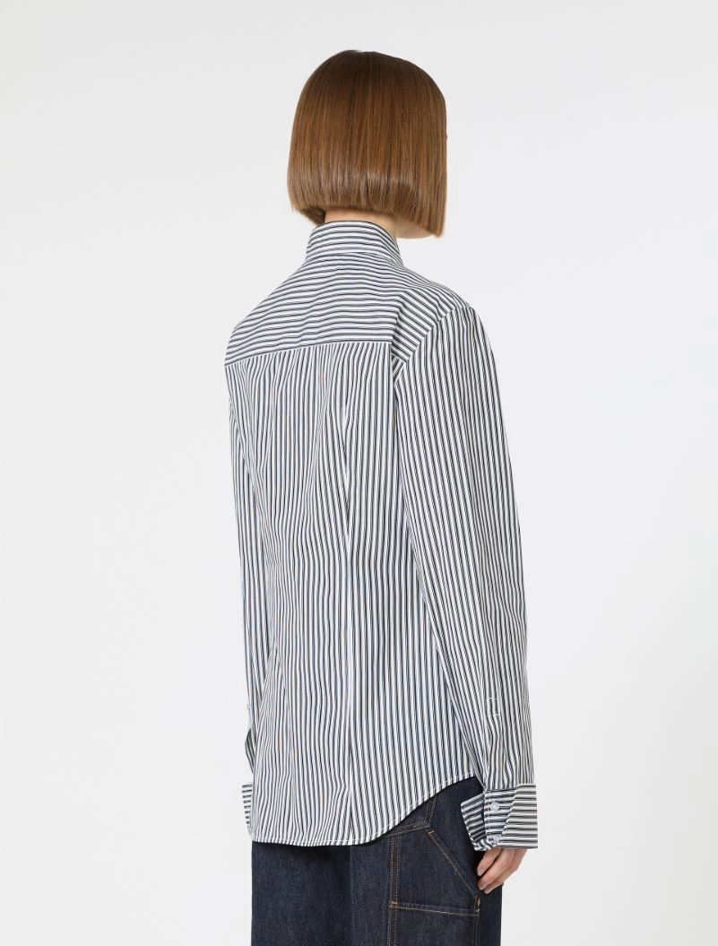 Cotton shirt - BLACK - Sportmax - 3