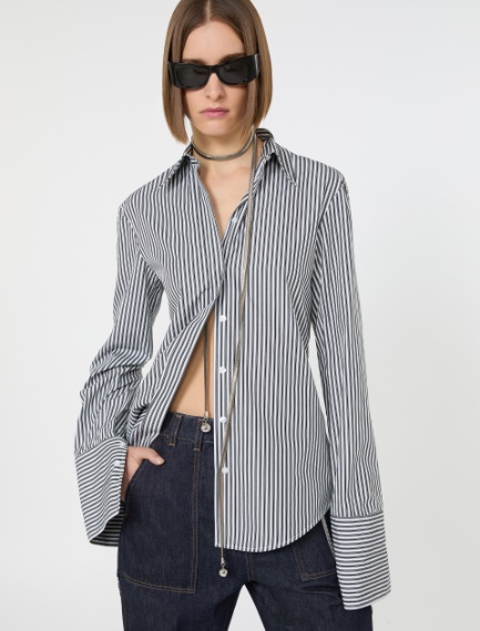 Camicia in cotone - NERO - Sportmax